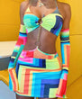 Multicolor Two-piece